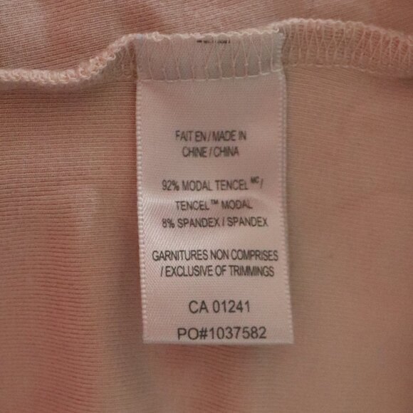 Contemporaine Par Simons Boat Neck Casual Beige M Scoop Back Long Sleeve T-Shirt - Picture 9 of 10